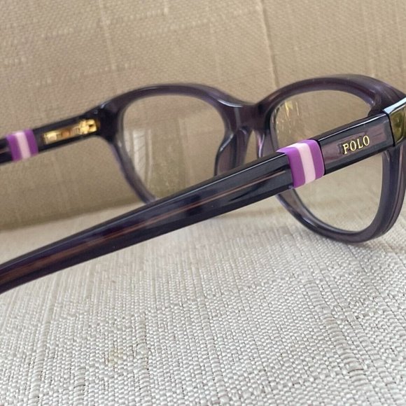 Polo Ralph Lauren Women Eyeglasses Frame Purple Tone POLO8542 48[]16 130 - Picture 3 of 12